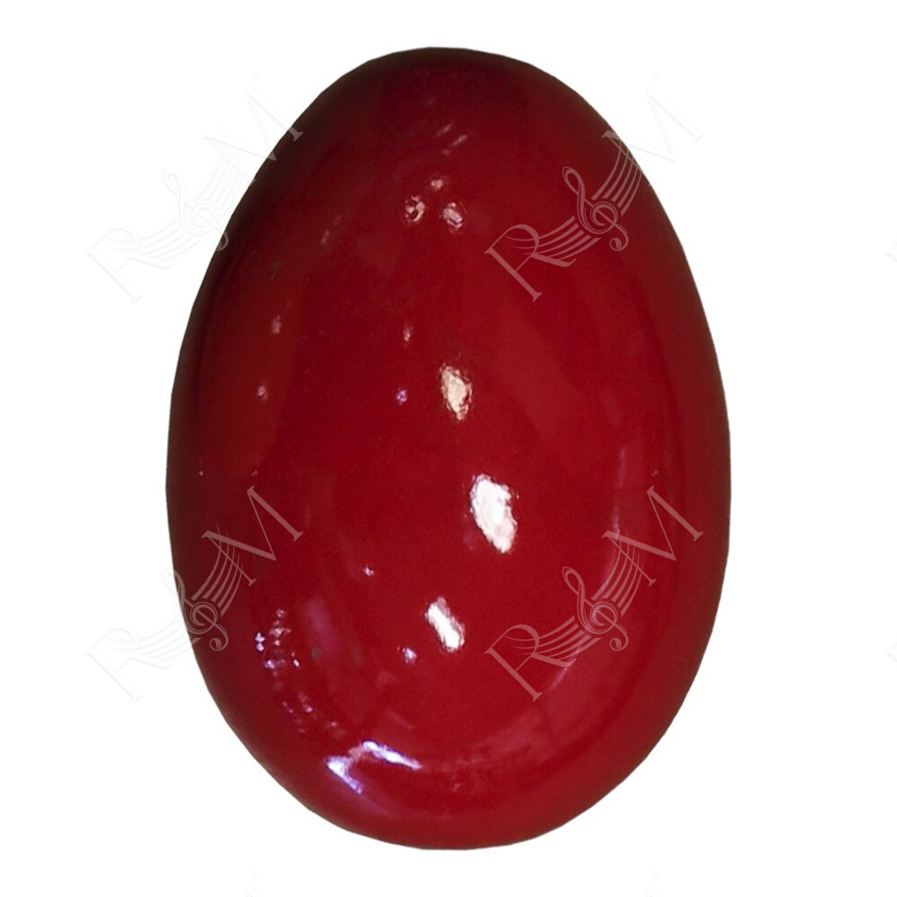 SHAK-11-ROUGE Shaker in plastica a forma di Uovo - Rosso