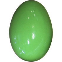 SHAK-11-VERT Shaker in plastica a forma di Uovo - Verde