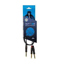 ITST/JS2JM-5 Cavo Jack 6.3 TRS Stereo / 2x Jack 6.3 TS Mono 5 mt