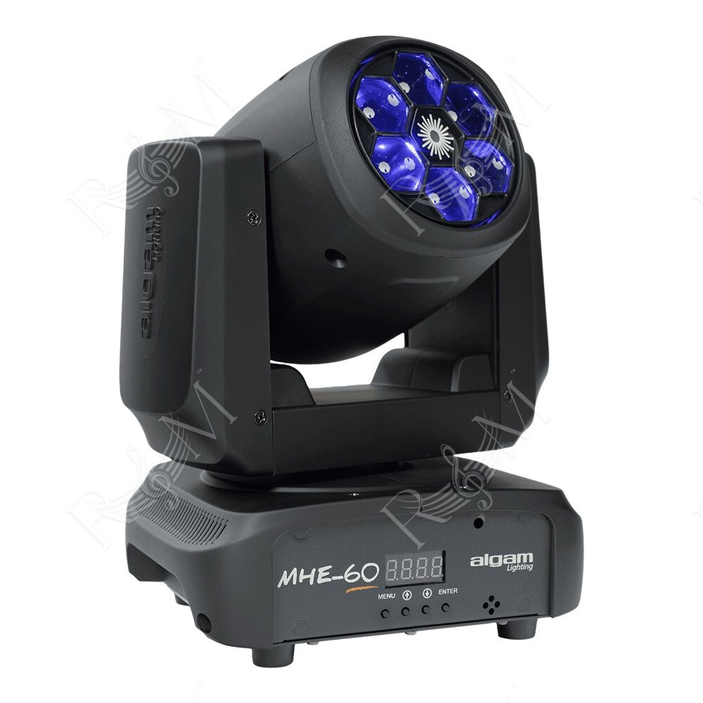 MHE60 WASH Testa Mobile 60W + Laser