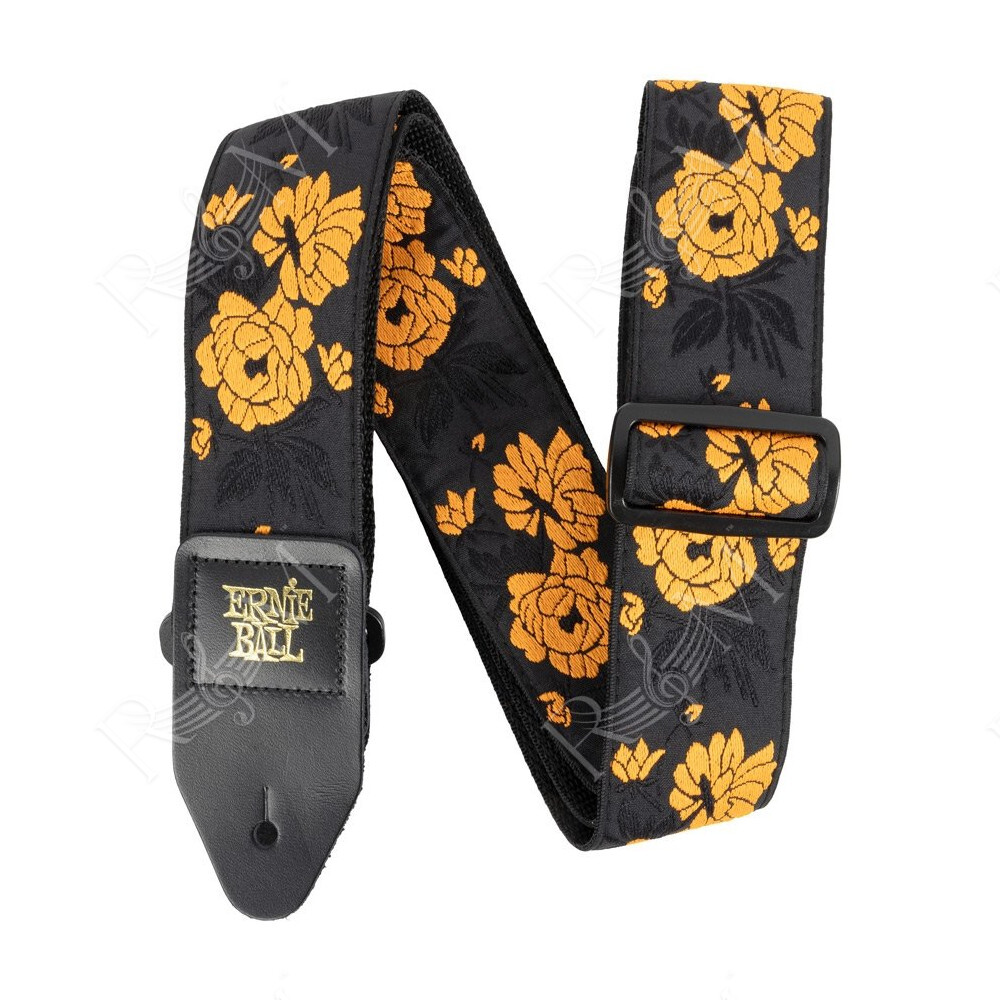 5358 Jacquard Strap Tangerine Rose