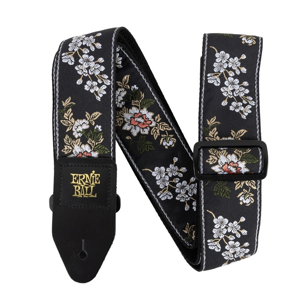 5362 Jacquard Strap White Blossom