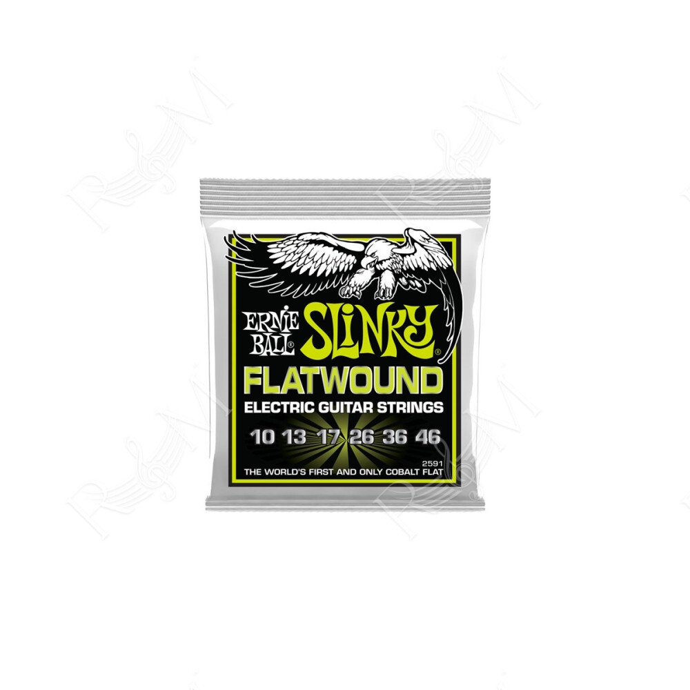 2591 Slinky Flatwound El Guit 10-46