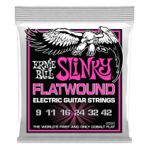 2593 Slinky Flatwound El Guit 9-42