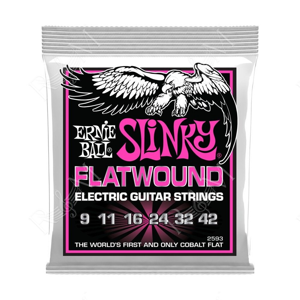 2593 Slinky Flatwound El Guit 9-42