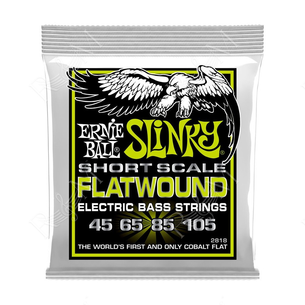 2818 Slinky Short Scale Flatwound El Bass 45-105