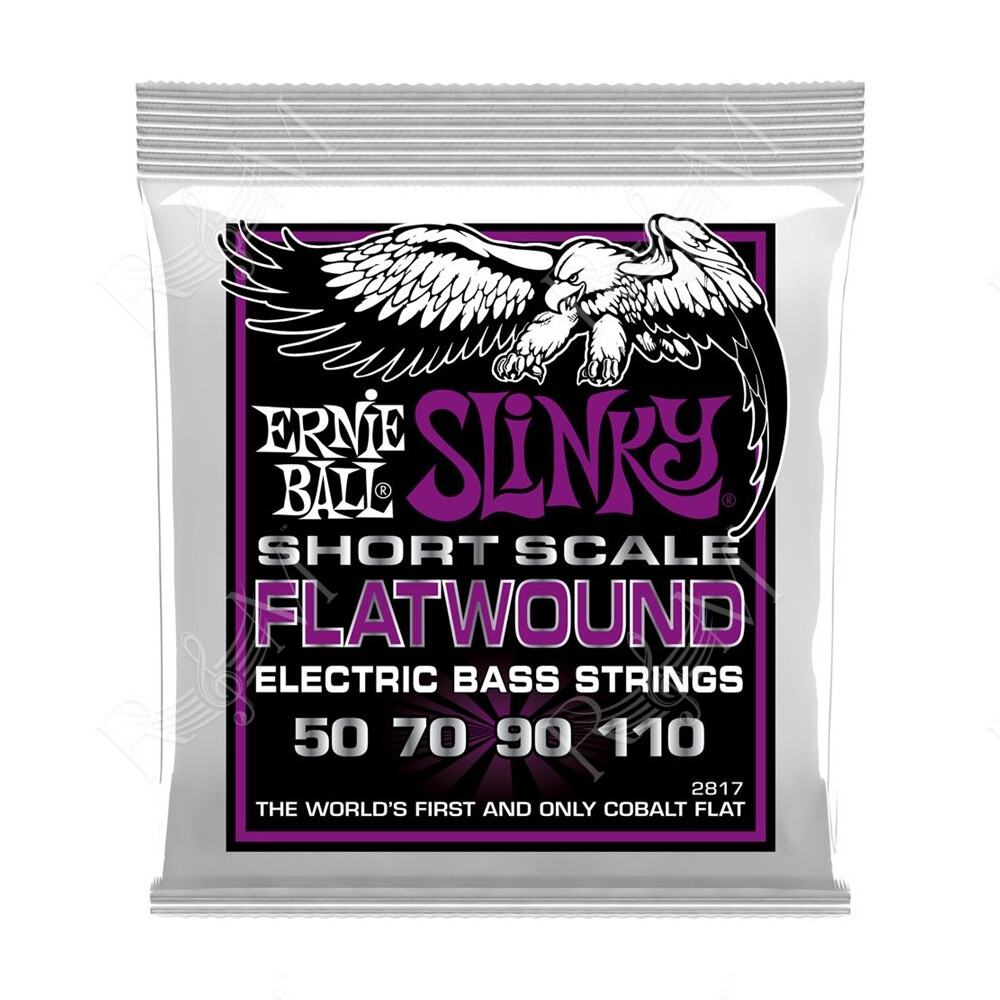 2817 Slinky Short Scale Flatwound El Bass 50-110