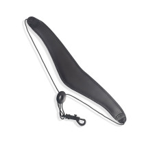 M27L-BLK Tracolla per sax in pelle Black 2"