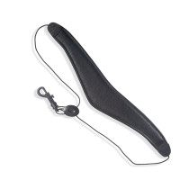 M27L-BLK Tracolla per sax in pelle Black 2"