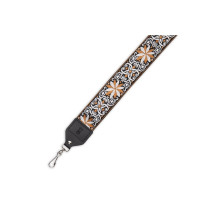 M10HT-13 Tracolla per banjo Jacquard Brown 2"