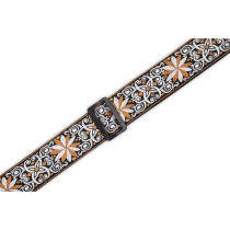 M10HT-13 Tracolla per banjo Jacquard Brown 2"
