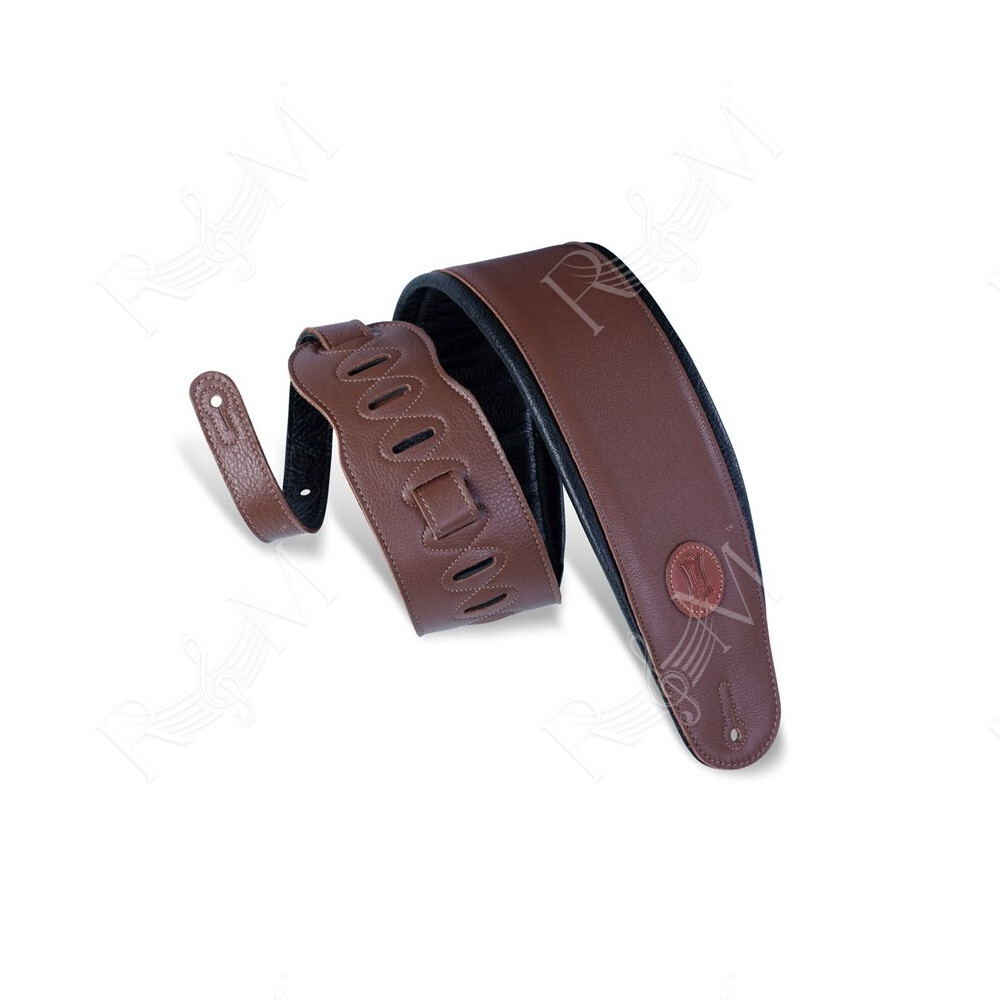 MSS2-4-BRN Tracolla per basso in pelle Signature Brown 4 1/2"