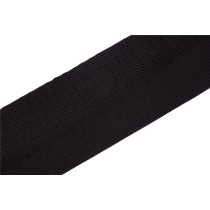 MSSBC4-BLK Tracolla per basso in cotone Black On Black 3"
