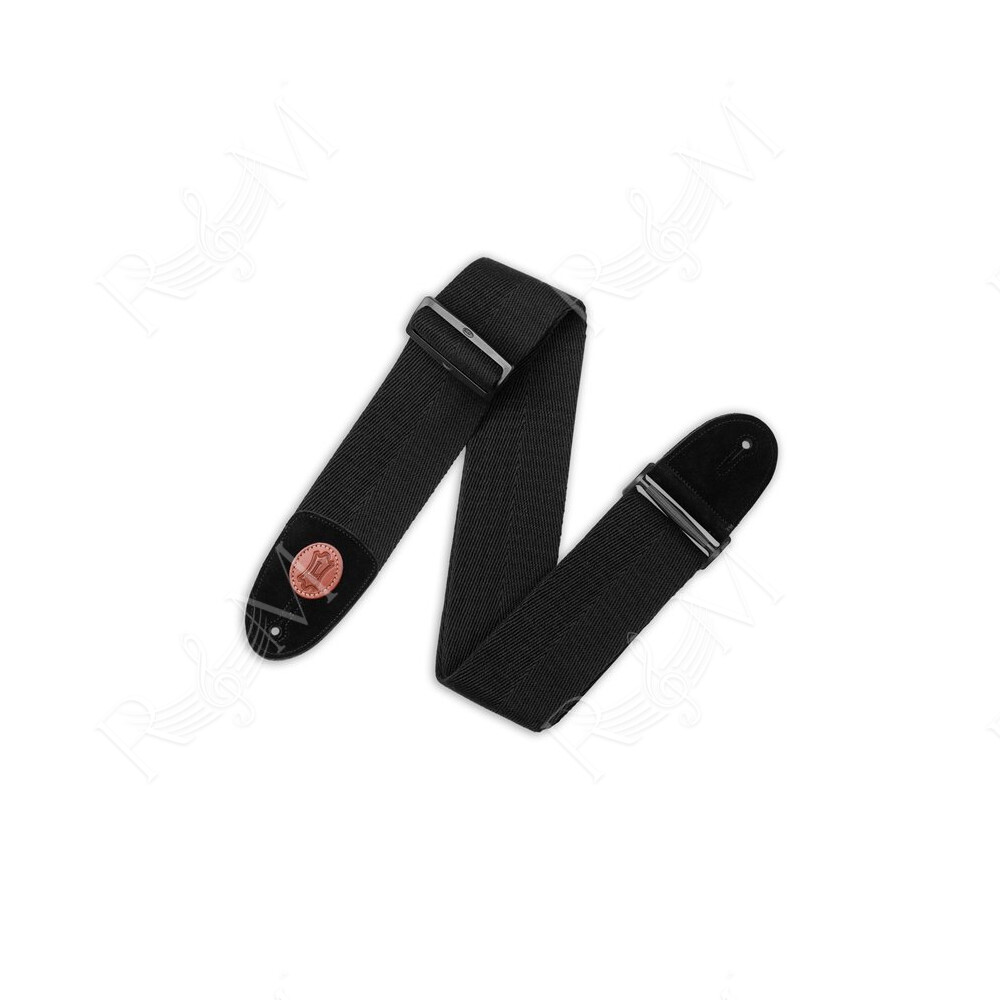 MSSC4-BLK Tracolla per basso in cotone Black 3"