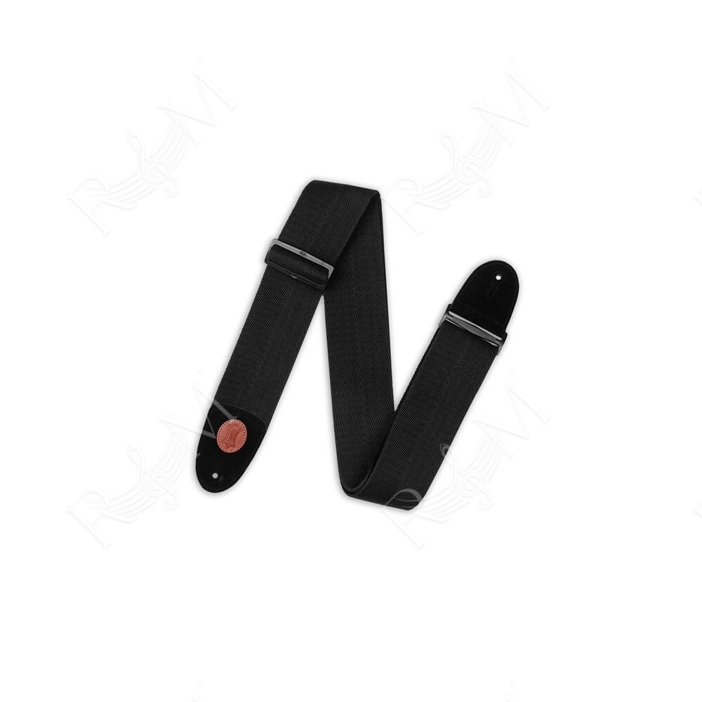 MSSC4-XL-BLK Tracolla per basso XL in cotone Black 3"