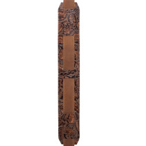 M11BGV-BRN Tracolla in pelle fiorentina Brown 2"