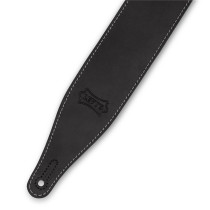 M17BAS-BLK Tracolla in pelle morbida Black 2 1/2"