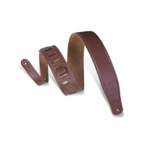 M26GF-BRN Tracolla in pelle imbottita Brown 2 1/2"
