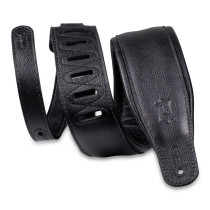 M26GP-BLK-BLK Tracolla in pelle Black con retro Black 3 1/4"