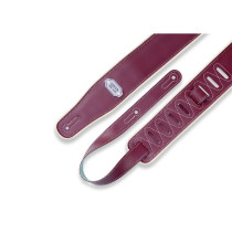M26VCP-BRG_SEA Tracolla in vinile reversibile Burgundy e Seafom 2 3/4"