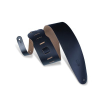 M4-BLK Tracolla in pelle pieno fiore Black 3 1/2"
