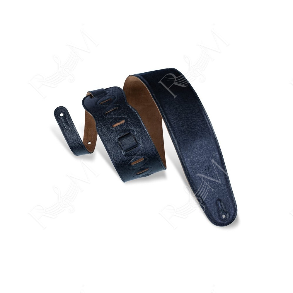 M4GF-XL-BLK Tracolla XL in pelle Black 3 1/2"