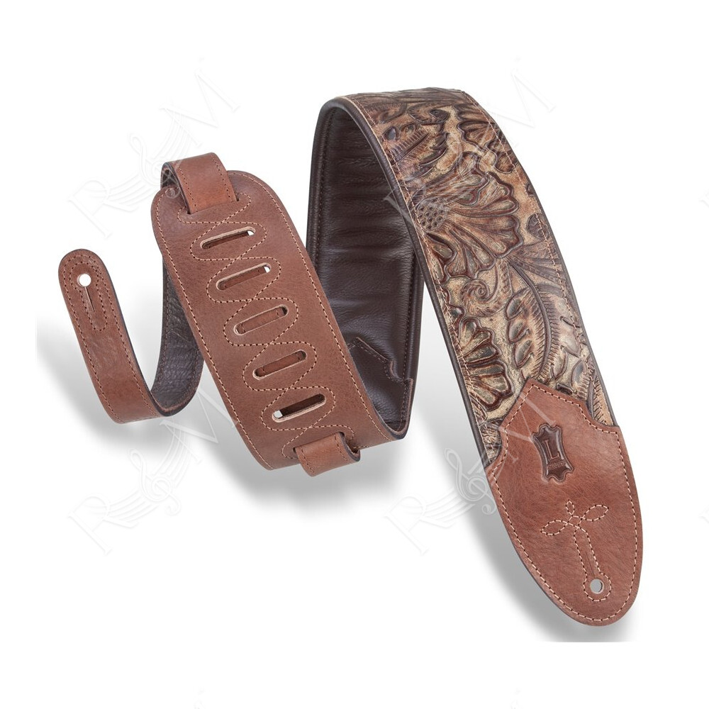 M4WP-002 Tracolla in pelle Sundance Line Palm Pecan 3"