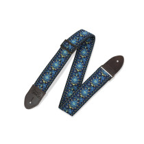 M8HTV-04 Tracolla in jacquard Blue 2"