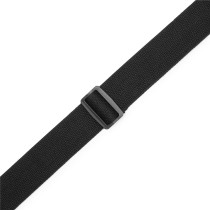 MC2PH-BLK Tracolla con porta plettri in cotone Black 2"