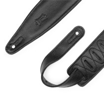 MG317MP-BLK-BRN Tracolla in pelle Brown Moon Phases Black 2 1/2"