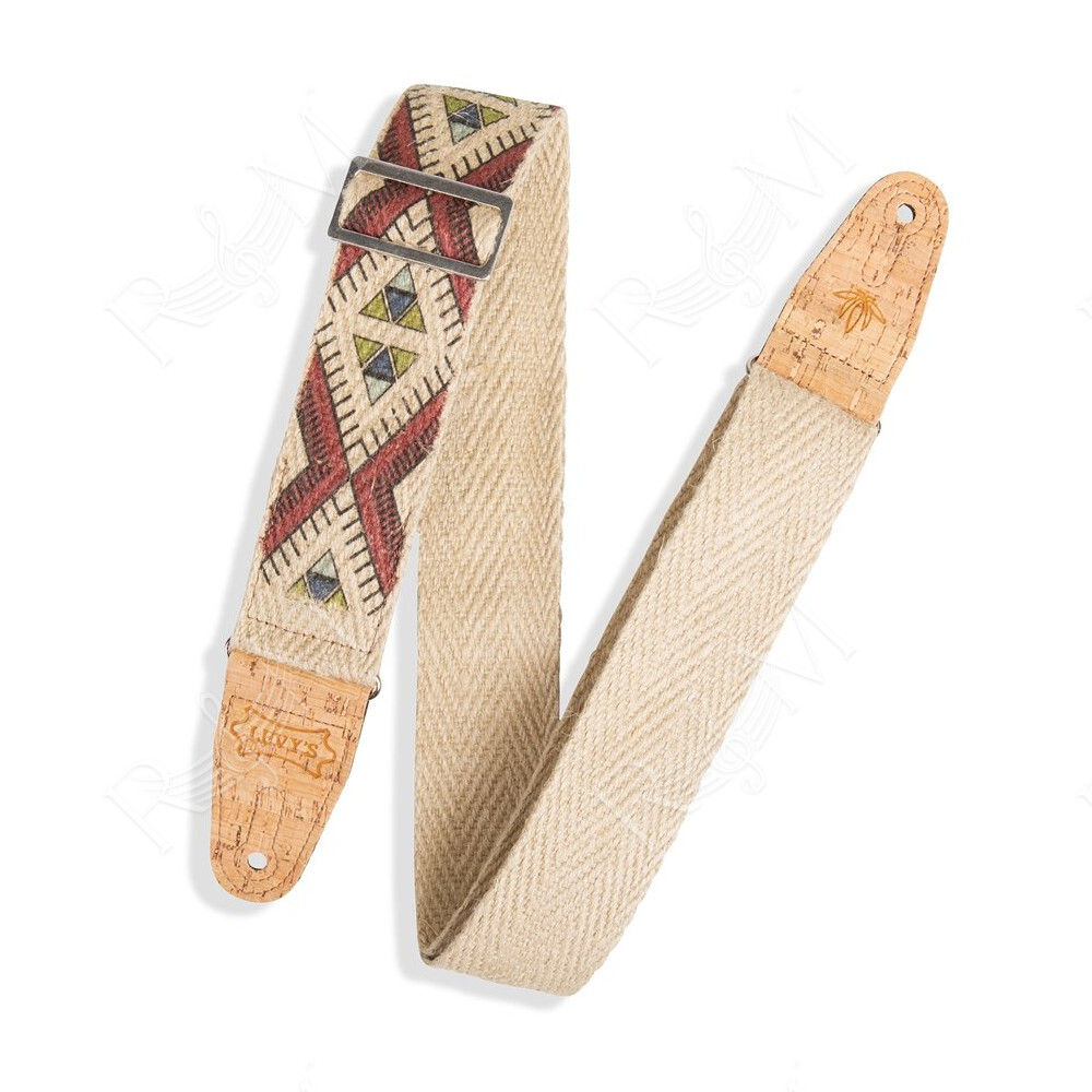 MH8P-002 Tracolla in canapa Diamond Tribal 2"