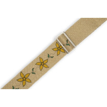MH8P-011 Tracolla in canapa Flowering Vines Yellow Flowers 2"