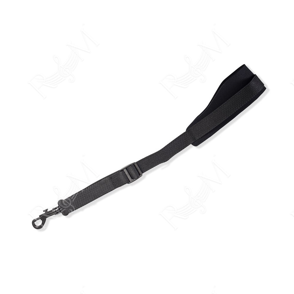 MP27-BLK Tracolla per sax in poliestere con pad in neoprene Black 2 3/8"