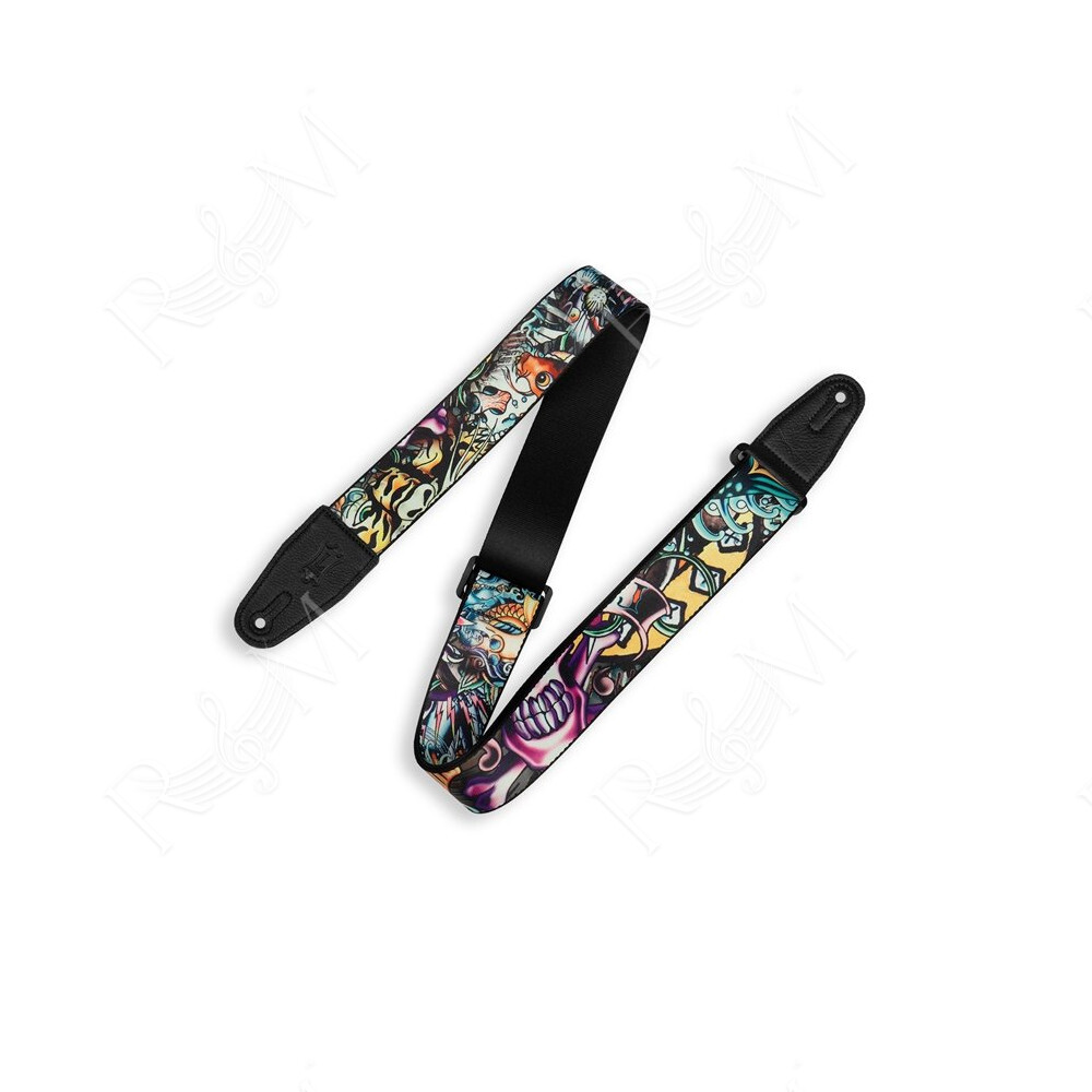 MP2TAT-003 Tracolla in poliestere Tattoo Series New School 2"