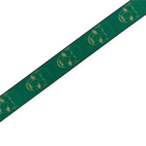 MPD2-113 Tracolla in poliestere Green & Yellow Skulls 2"