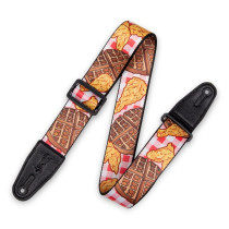 MPD2-118 Tracolla in poliestere Chicken & Waffles 2"