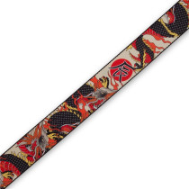 MPD2-123 Tracolla in poliestere Red Dragon 2"