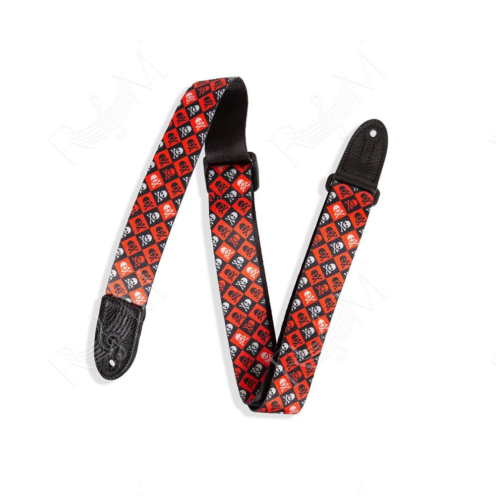 MPJR-002 Tracolla per bambini Skull & Crossbones 1 1/2"