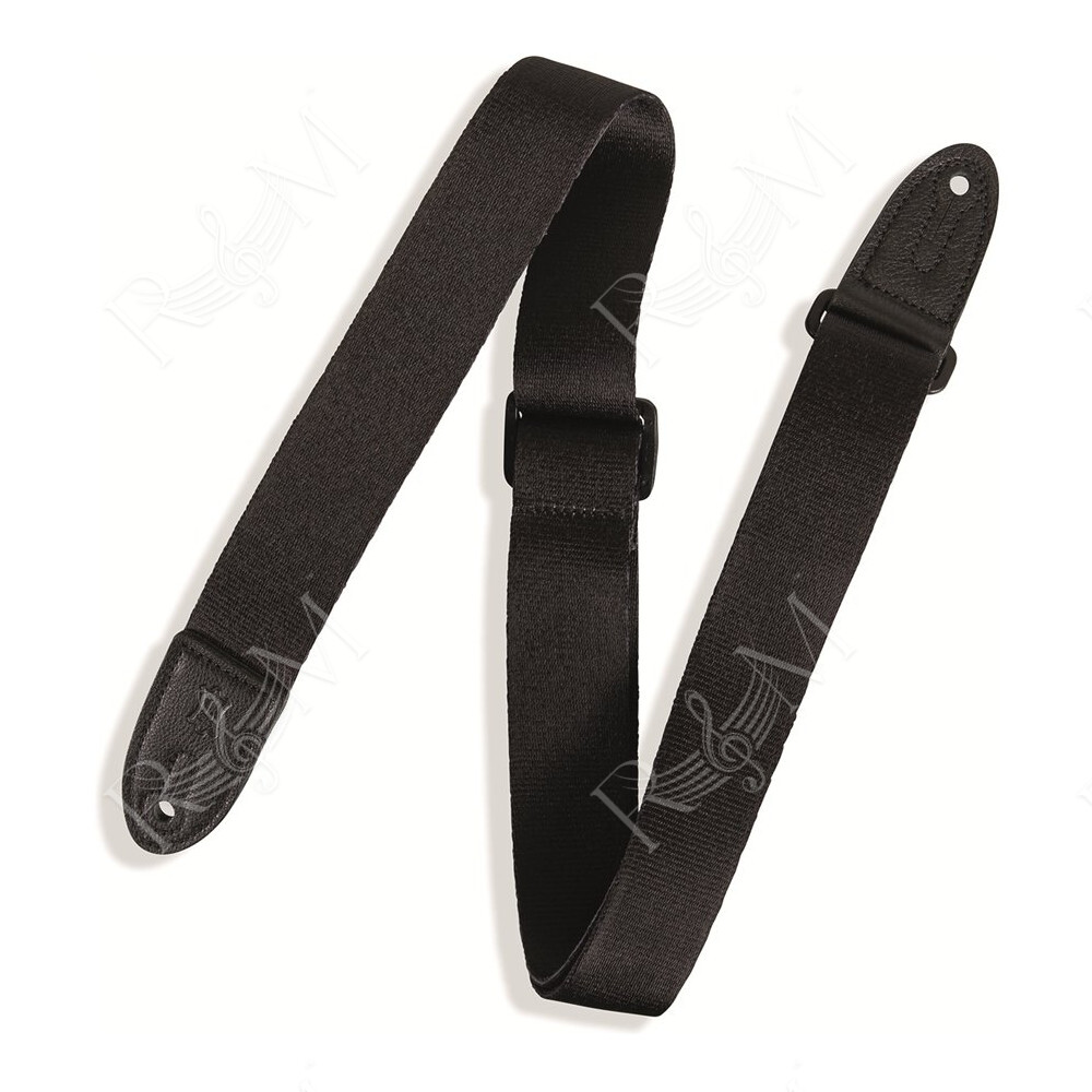MPJR-BLK Tracolla per bambini Solid Black 1 1/2"