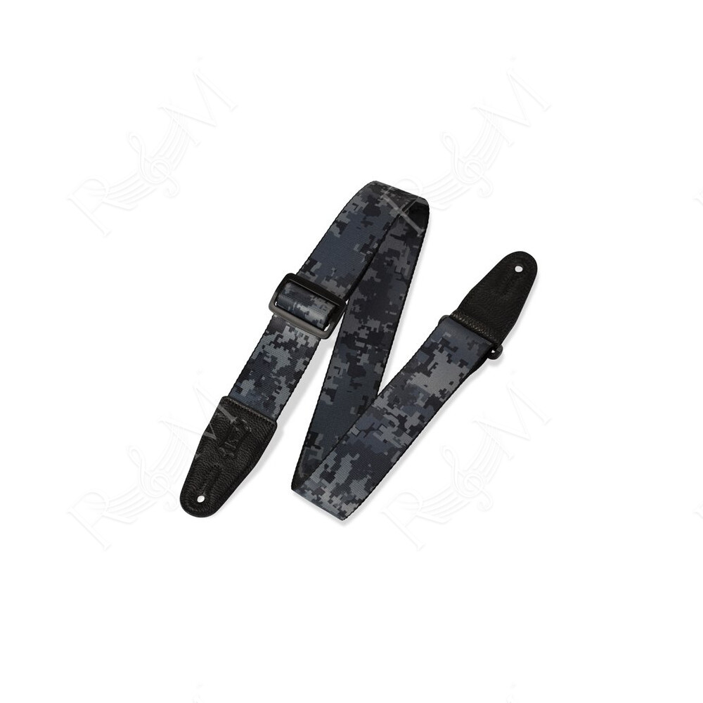 MPS2-120 Tracolla in poliestere Black Blue Digital Camo 2"