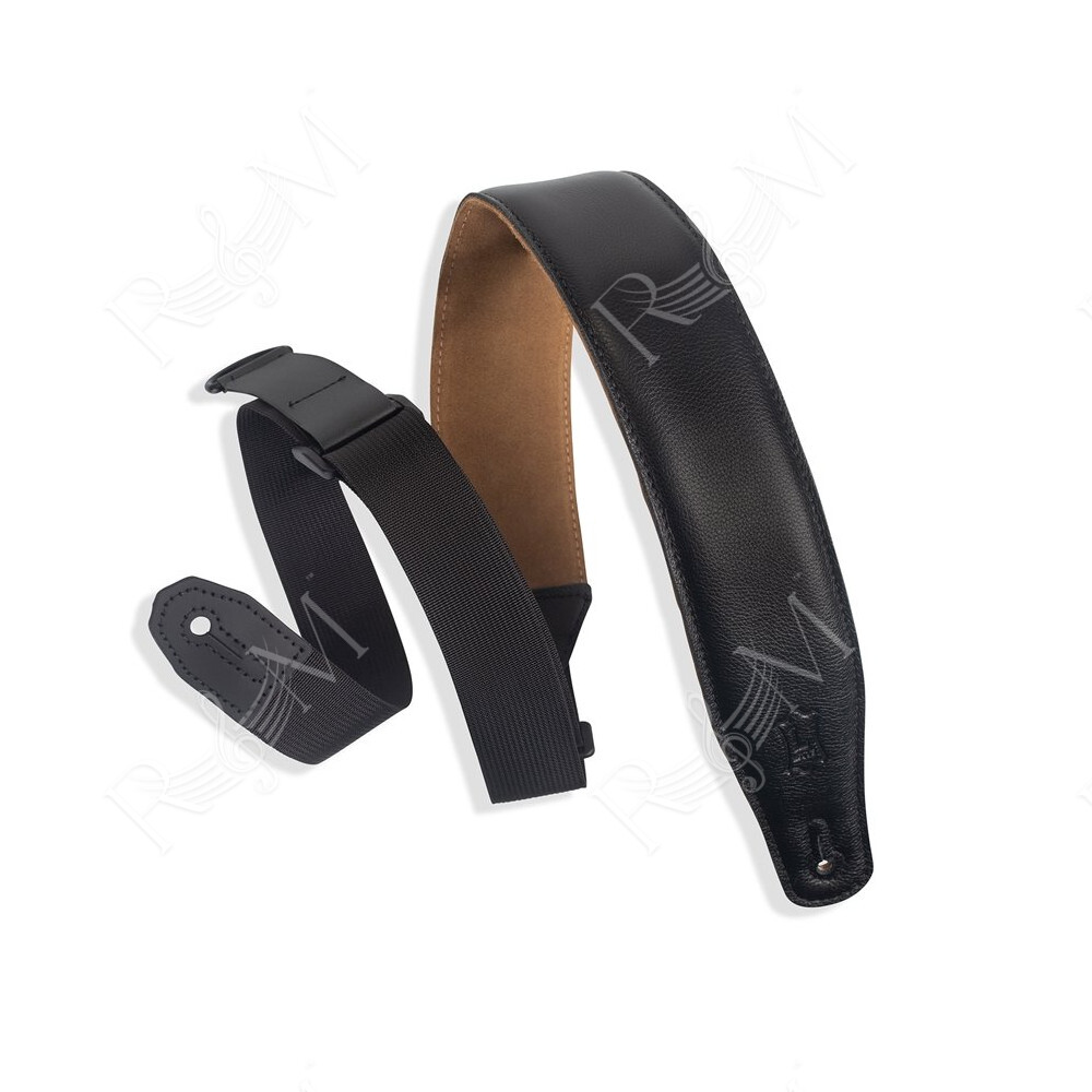 MRHGS-BLK Tracolla in pelle Right Height Black 2 1/2"