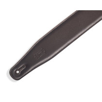 MRHGS-DBR Tracolla in pelle Right Height Dark Brown 2 1/2"