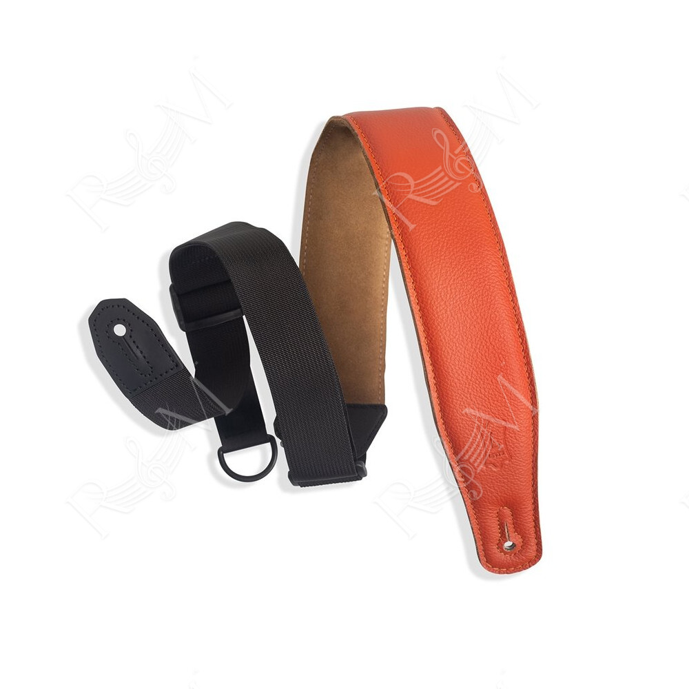 MRHGS-ORG Tracolla in pelle Right Height Orange 2 1/2"