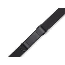 MRHP-BLK Tracolla in poliestere Right Height Solid Black 2"