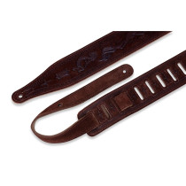MS17T03-BRN Tracolla in pelle scamosciata Brown Kokopelli 2 1/2"