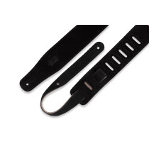 MS26-BLK Tracolla in pelle scamosciata Black 2 1/2"