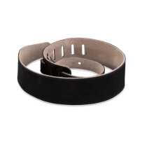 MS26-BLK Tracolla in pelle scamosciata Black 2 1/2"