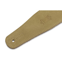 MS26-TAN Tracolla in pelle scamosciata Tan 2 1/2"