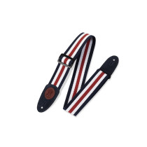 MSSC8-RWB Tracolla in cotone Red, White & Blue 2"