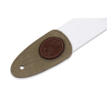 MSSC8-WHT Tracolla in cotone White 2"